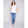 Reversible Bamboo Cami - White Reversible Bamboo Cami - White