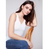 Reversible Bamboo Cami - White Reversible Bamboo Cami - White