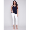 Reversible Bamboo Cami - Navy Reversible Bamboo Cami - Navy