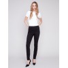 Twill Pull-On Pants - Black Twill Pull-On Pants - Black