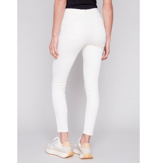 Twill Pull-On Pants - Natural Twill Pull-On Pants - Natural
