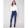 Jeans with Side Zipper - Indigo Jeans with Side Zipper - Indigo