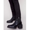Twill Pants with Side Zipper - Black Twill Pants with Side Zipper - Black