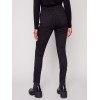 Twill Pants with Side Zipper - Black Twill Pants with Side Zipper - Black