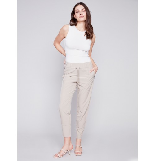 Techno Pants - Greige Techno Pants - Greige
