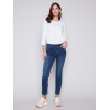 Knit Denim Jogger Pants - Indigo Knit Denim Jogger Pants - Indigo
