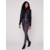 Vintage Faux Suede Perfecto Jacket - Black Vintage Faux Suede Perfecto Jacket - Black