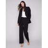 Straight Leg Pants - Black Straight Leg Pants - Black
