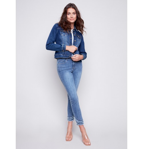 Stretch Denim Jacket - Indigo Stretch Denim Jacket - Indigo