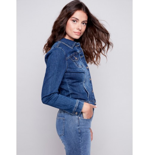 Stretch Denim Jacket - Indigo Stretch Denim Jacket - Indigo