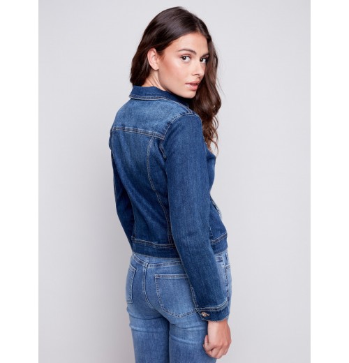 Stretch Denim Jacket - Indigo Stretch Denim Jacket - Indigo