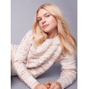 Sweater with Decorative Stitching - Powder Sweater with Decorative Stitching - Powder