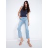 Bootcut Stretch Denim Pants - Light Blue Bootcut Stretch Denim Pants - Light Blue