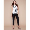 Side Slit Tapered Pants - Black Side Slit Tapered Pants - Black