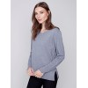 Basic V-Neck Sweater - Gray Basic V-Neck Sweater - Gray