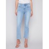 Bootcut Stretch Denim Pants - Light Blue Bootcut Stretch Denim Pants - Light Blue