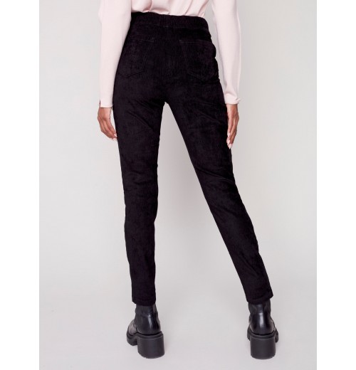 Corduroy Jogger Pants - Black Corduroy Jogger Pants - Black