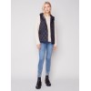 Cotton Blend Cable Knit Sweater - Ecru Cotton Blend Cable Knit Sweater - Ecru