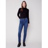 Cuffed Hem Jeans - Blue Jean Cuffed Hem Jeans - Blue Jean