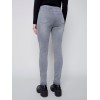Cuffed Hem Jeans - Soft Gray Cuffed Hem Jeans - Soft Gray