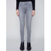 Cuffed Hem Jeans - Soft Gray Cuffed Hem Jeans - Soft Gray