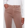Cuffed Hem Twill Jeans - Truffle Cuffed Hem Twill Jeans - Truffle