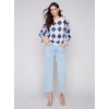 Diamond Crochet Top - Navy Diamond Crochet Top - Navy
