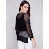 Fishnet Crochet Sweater - Black Fishnet Crochet Sweater - Black