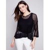 Fishnet Crochet Sweater - Black Fishnet Crochet Sweater - Black