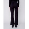 Flare Ponte Pants with Side Slits - Black Flare Ponte Pants with Side Slits - Black