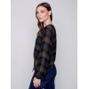 Front Tie Blouse - Emerald Front Tie Blouse - Emerald