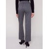 Houndstooth Flare Ponte Pants - Charcoal Houndstooth Flare Ponte Pants - Charcoal