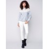 Jacquard Knit Ski Sweater - Gray Jacquard Knit Ski Sweater - Gray
