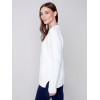 Johnny Collar Sweater - Cream Johnny Collar Sweater - Cream