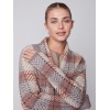 Long Plaid Cardigan with Shawl Collar - Truffle Long Plaid Cardigan with Shawl Collar - Truffle