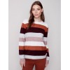 Plush Striped Sweater - Powder Plush Striped Sweater - Powder