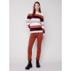 Plush Striped Sweater - Powder Plush Striped Sweater - Powder
