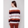 Plush Striped Sweater - Powder Plush Striped Sweater - Powder