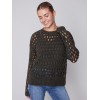 Plush Net Stitch Sweater - Spruce Plush Net Stitch Sweater - Spruce