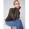 Plush Net Stitch Sweater - Spruce Plush Net Stitch Sweater - Spruce