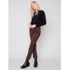 Printed Bootcut Stretch Twill Pants - Cheetah Printed Bootcut Stretch Twill Pants - Cheetah
