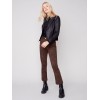 Printed Bootcut Stretch Twill Pants - Cheetah Printed Bootcut Stretch Twill Pants - Cheetah