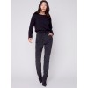 Printed Corduroy Crinkle Jogger Pants - Port Printed Corduroy Crinkle Jogger Pants - Port