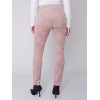 Printed Corduroy Skinny Jeans - Powder Printed Corduroy Skinny Jeans - Powder
