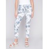 Printed Crinkle Jogger Pants - Summer Leaf Printed Crinkle Jogger Pants - Summer Leaf