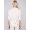 Printed Dolman Sweater - Lemon Printed Dolman Sweater - Lemon