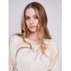Printed Dolman Sweater - Stone Printed Dolman Sweater - Stone