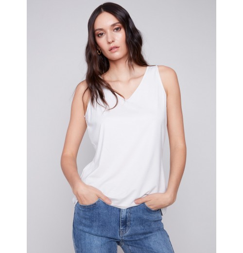 Reversible Bamboo Cami - Greige Reversible Bamboo Cami - Greige