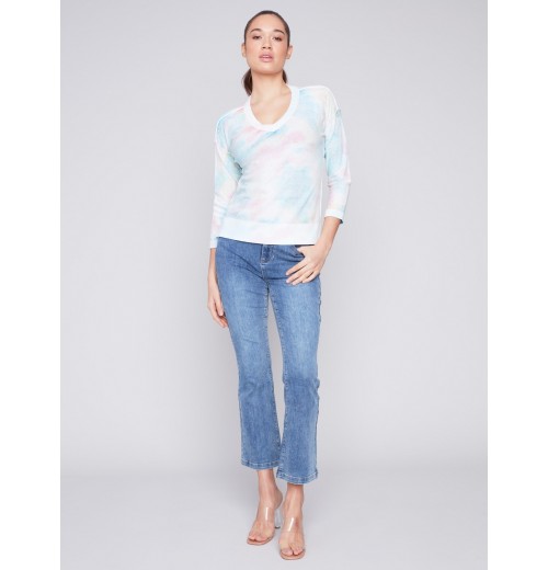 Reversible Cotton Sweater - Multicolor Reversible Cotton Sweater - Multicolor