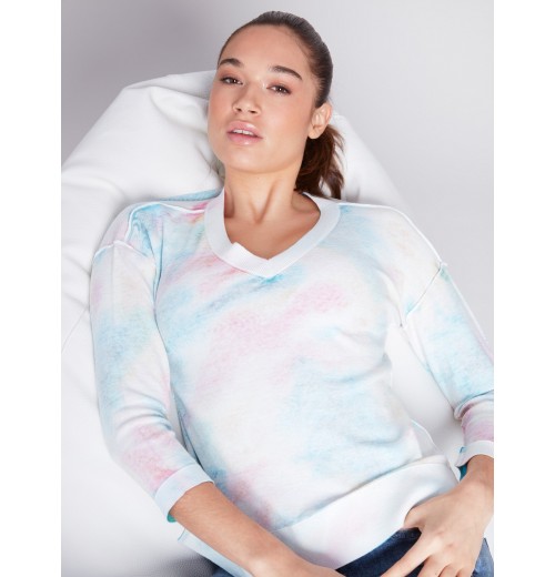 Reversible Cotton Sweater - Multicolor Reversible Cotton Sweater - Multicolor